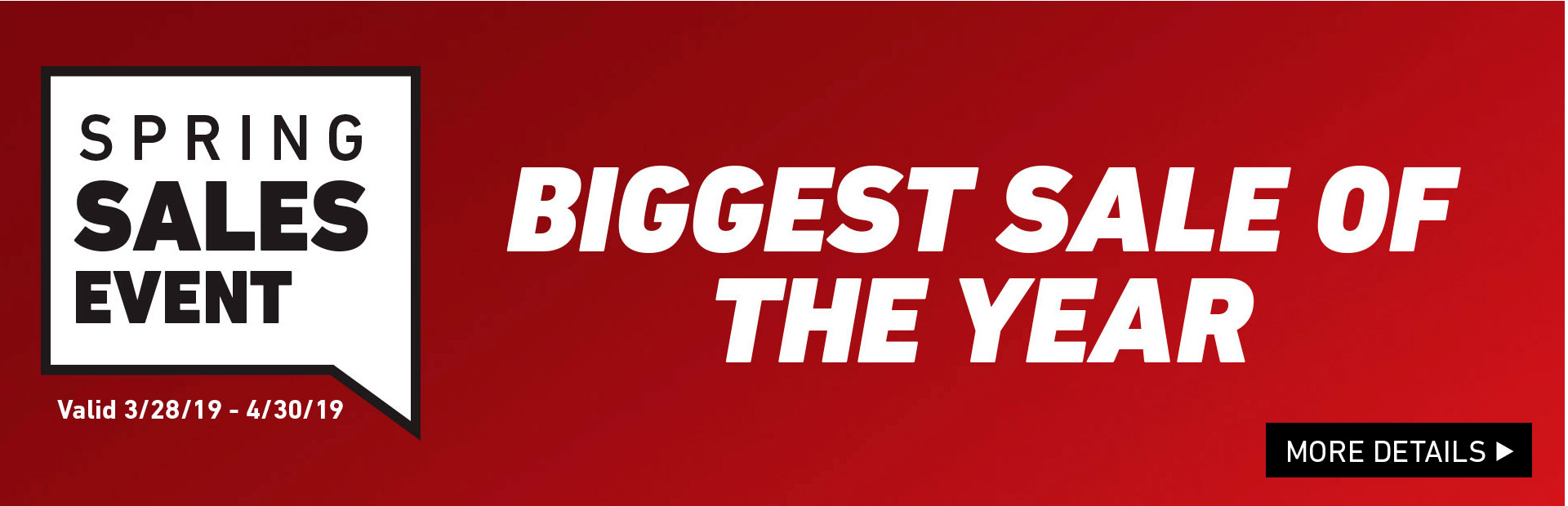 Toro: Toro’s 2019 Spring Sales Event